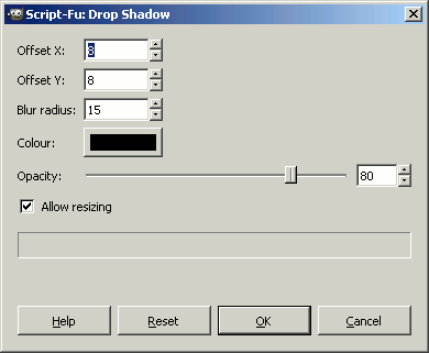 Gimp Drop Shadow Tutorial Tankedup Imaging