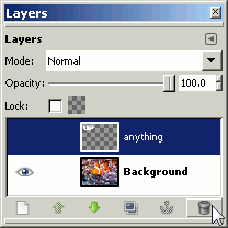 delete layer