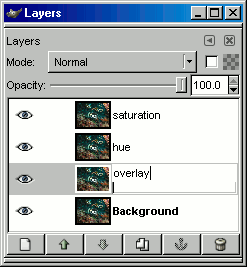 rename layers