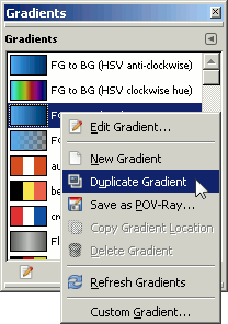 Duplicate Gradient