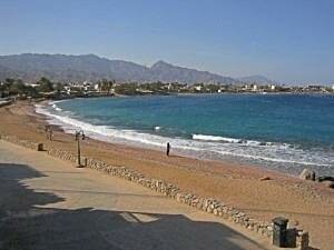 Dahab beach to the Lighthouse